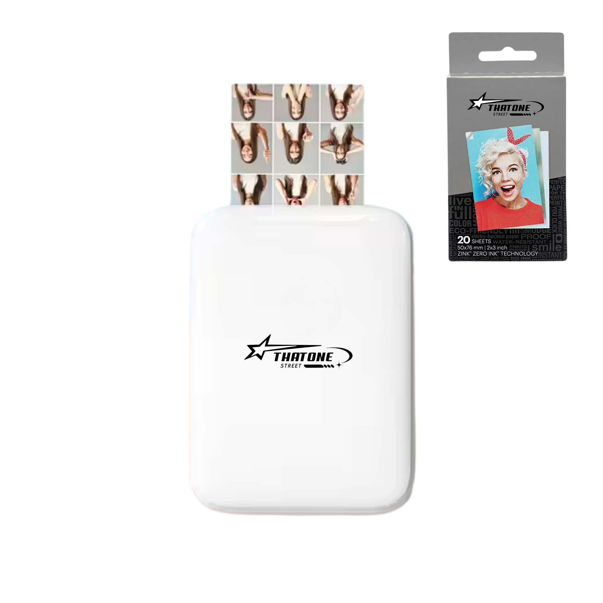 TOS Instant Photo Printer w/ Bluetooth