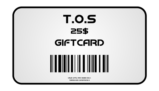 T.O.S GIFT CARD